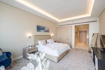 Studio for rent in The Palm Tower. Fully Furnished | Stunning Sea View | Vacant