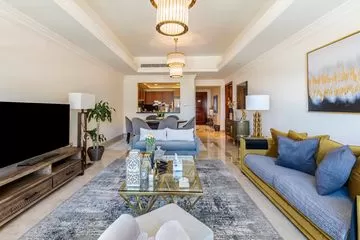 1 bedroom apartment for rent in The Fairmont Palm Residence South. Massive Unit | Stunning Burj Al Arab View